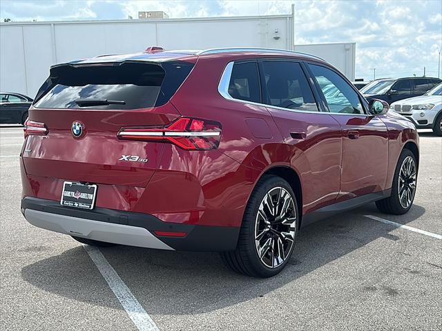 new 2025 BMW X3 car, priced at $57,475