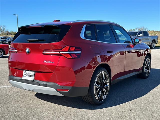 new 2025 BMW X3 car, priced at $57,325