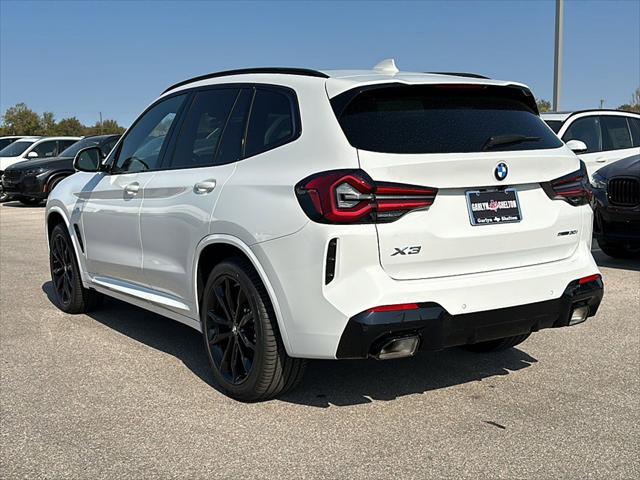 new 2024 BMW X3 car, priced at $54,895