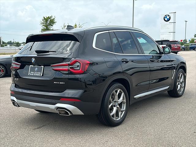 used 2023 BMW X3 car, priced at $38,995
