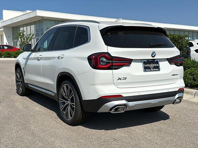 new 2024 BMW X3 car, priced at $53,995