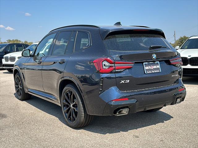 new 2024 BMW X3 car, priced at $55,545