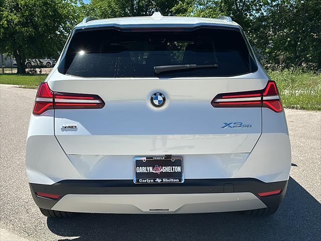new 2025 BMW X3 car, priced at $58,060