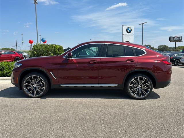 new 2025 BMW X4 car, priced at $60,675