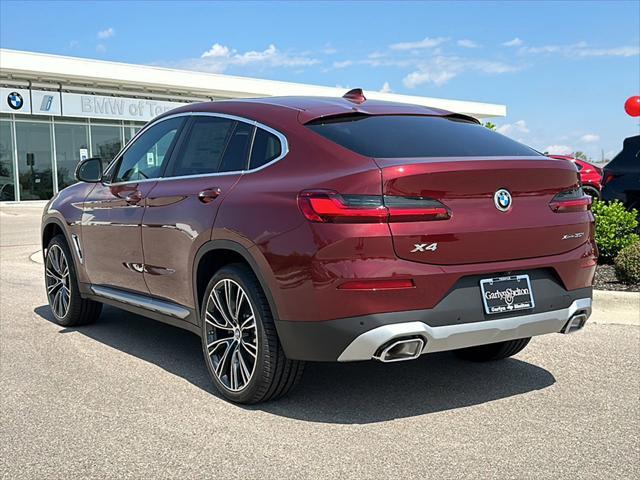 new 2025 BMW X4 car, priced at $60,675