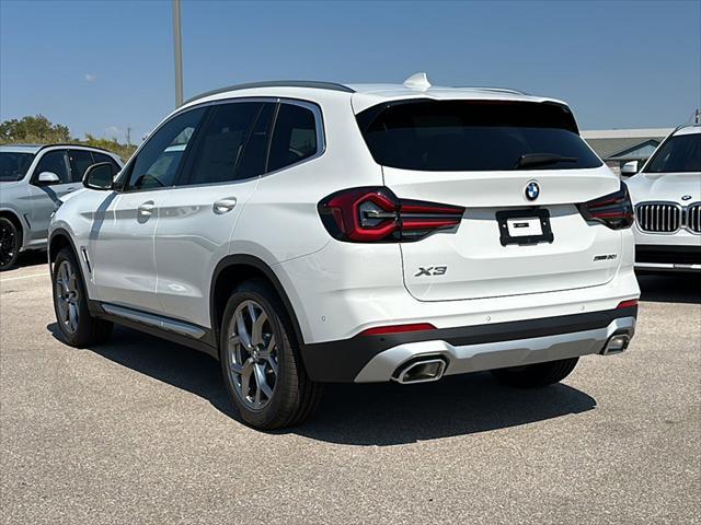 new 2024 BMW X3 car, priced at $52,445