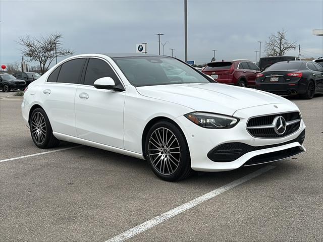 used 2023 Mercedes-Benz C-Class car, priced at $34,995