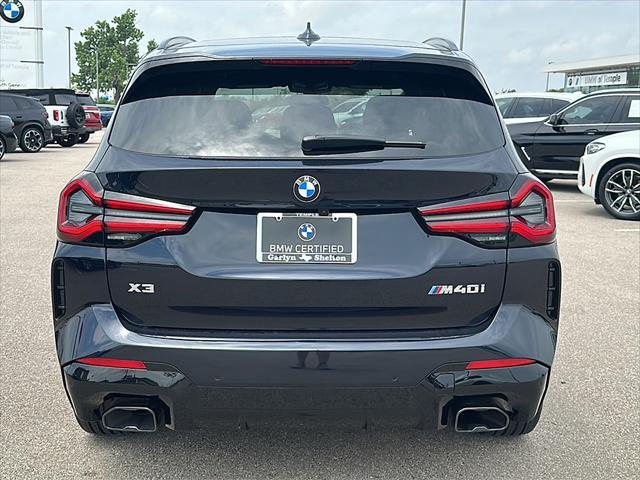 used 2024 BMW X3 car, priced at $60,995
