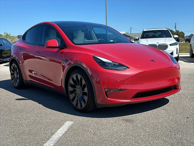 used 2021 Tesla Model Y car, priced at $32,988