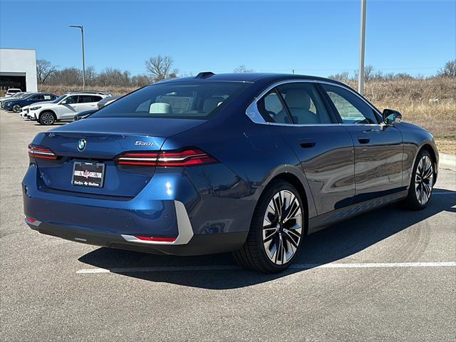 new 2025 BMW 530 car, priced at $64,525