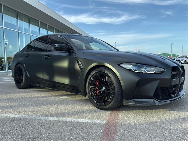 used 2022 BMW M3 car, priced at $68,995