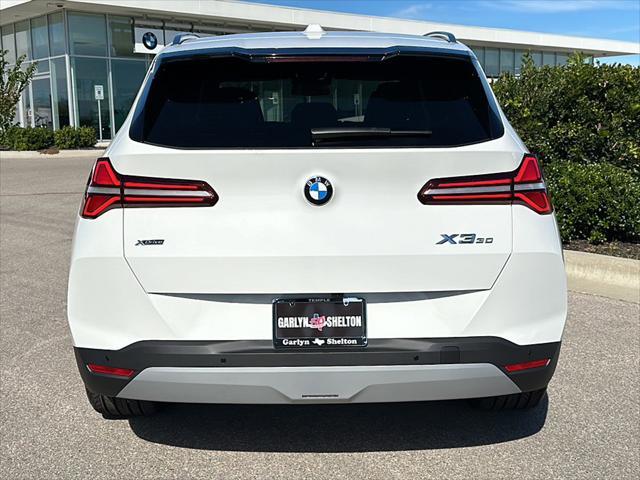 new 2025 BMW X3 car, priced at $55,375