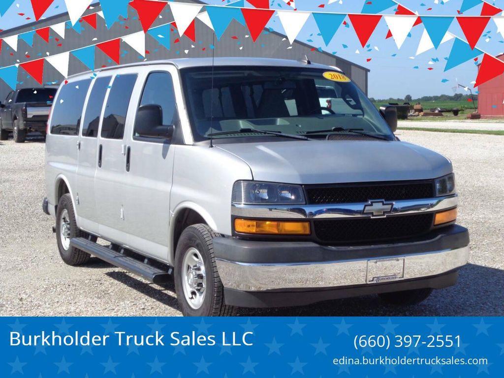 used 2018 Chevrolet Express 2500 car, priced at $27,900