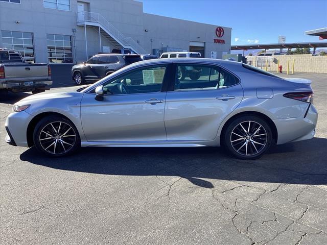 used 2021 Toyota Camry car, priced at $28,405