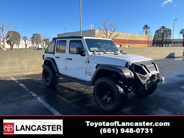 used 2018 Jeep Wrangler Unlimited car, priced at $21,990