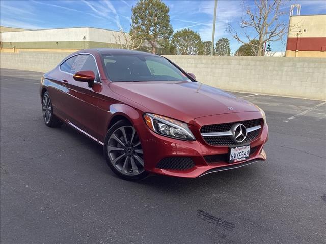 used 2018 Mercedes-Benz C-Class car, priced at $23,998