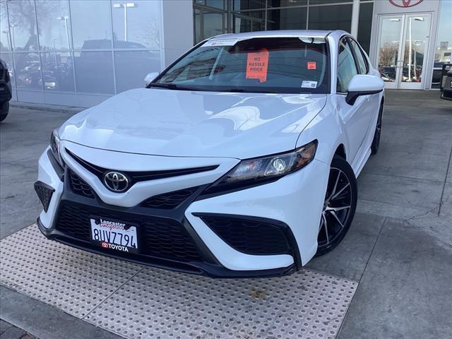 used 2021 Toyota Camry car, priced at $23,498