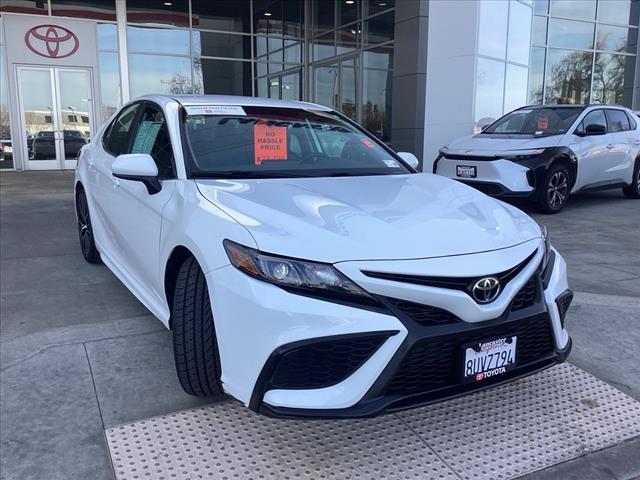 used 2021 Toyota Camry car, priced at $23,498