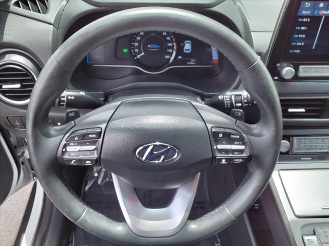 used 2021 Hyundai Kona EV car, priced at $23,994