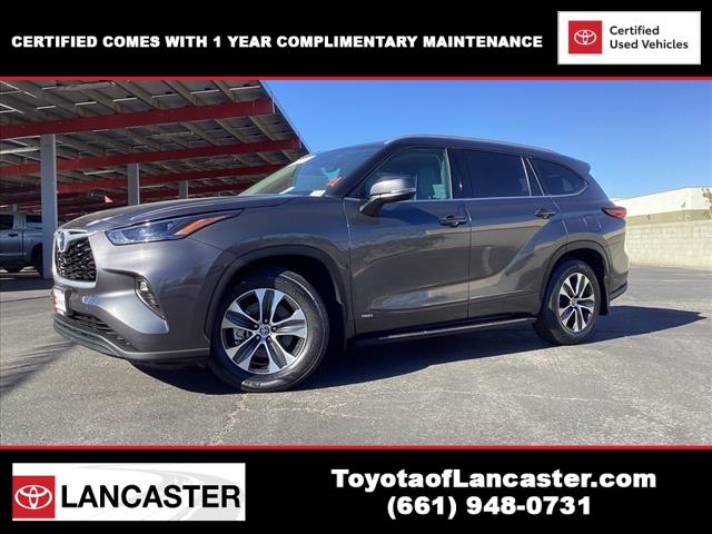 used 2022 Toyota Highlander Hybrid car, priced at $40,313