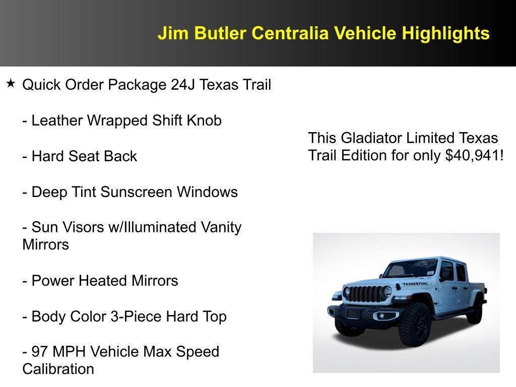 new 2025 Jeep Gladiator car, priced at $40,941
