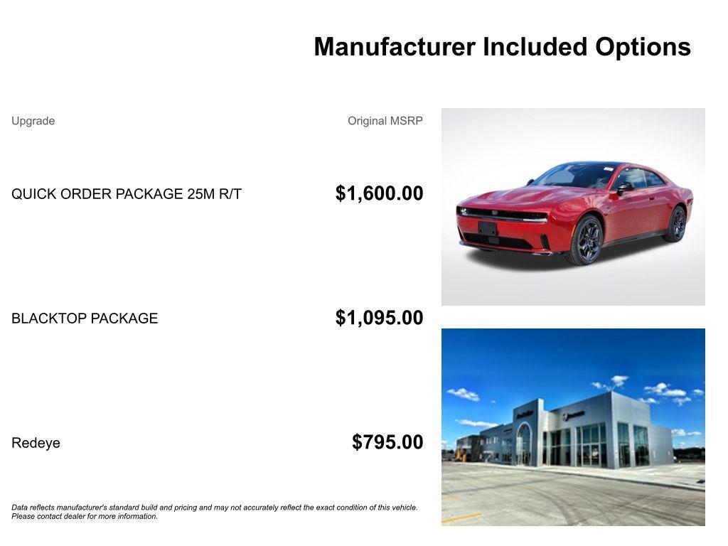 new 2025 Dodge Charger Daytona car, priced at $52,524