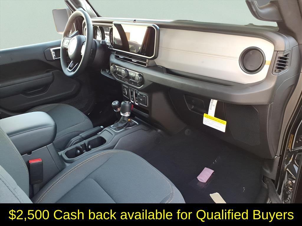 new 2026 Jeep Wrangler car, priced at $40,588