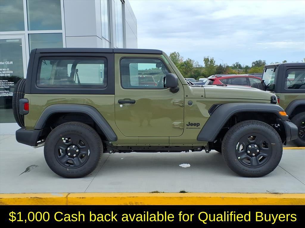 new 2026 Jeep Wrangler car, priced at $39,828