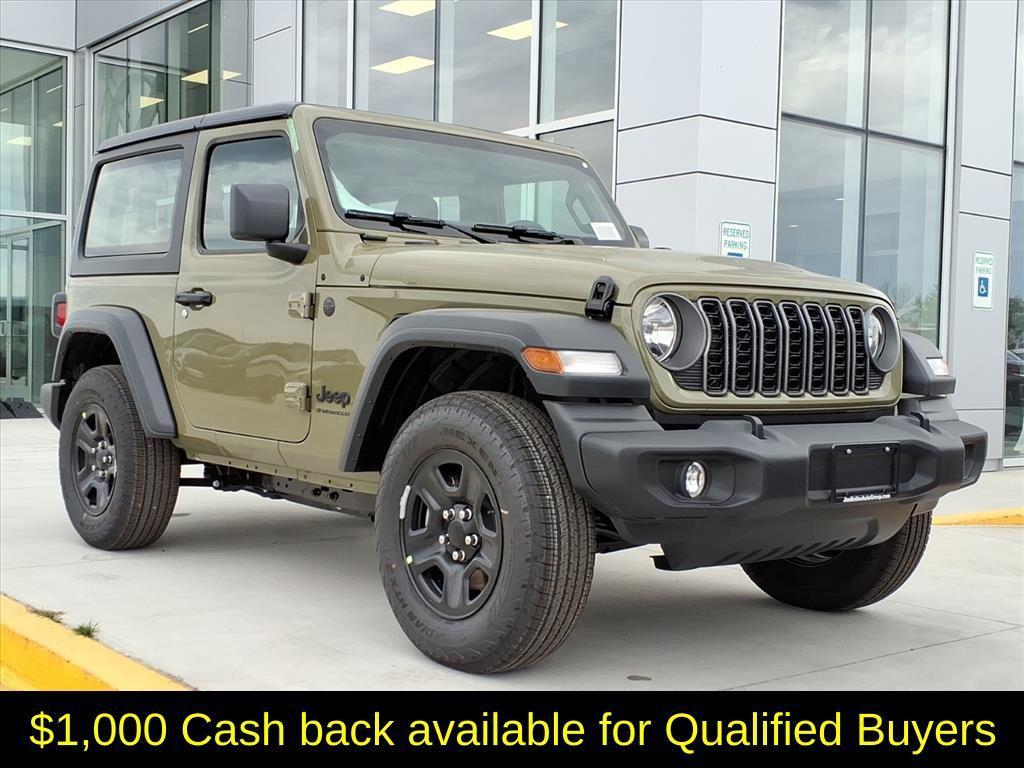 new 2026 Jeep Wrangler car, priced at $39,828