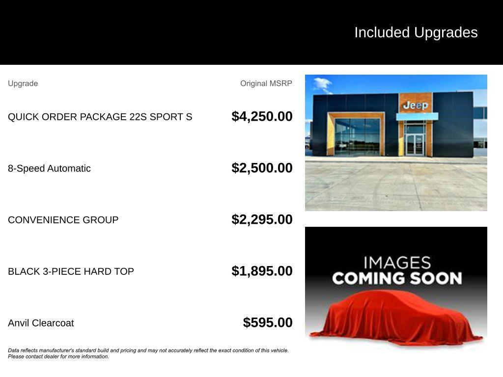 new 2026 Jeep Wrangler car, priced at $47,925