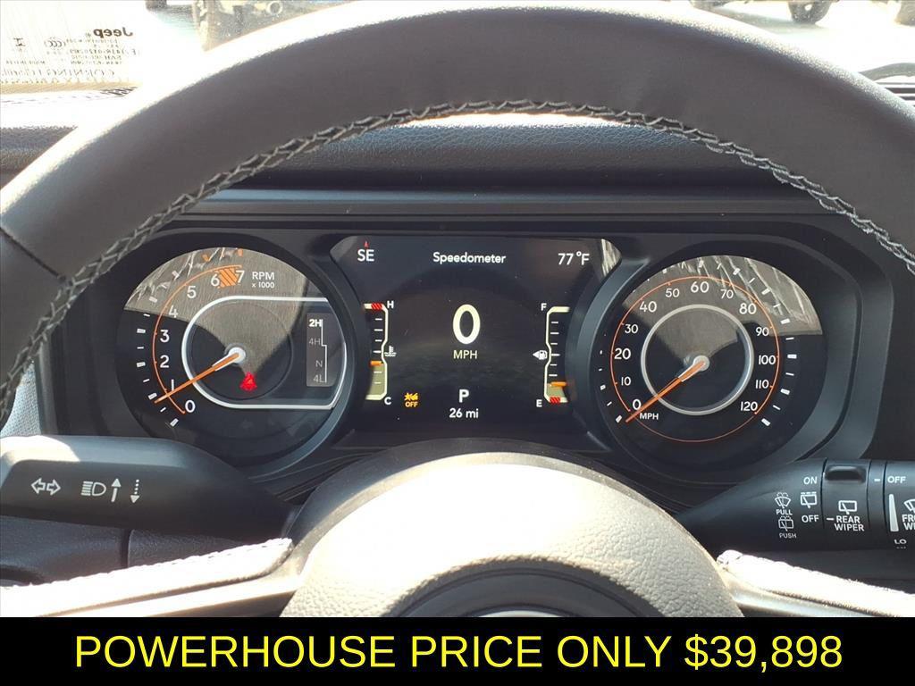 new 2025 Jeep Wrangler car, priced at $39,898