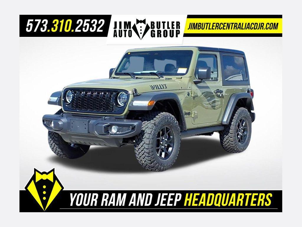 new 2025 Jeep Wrangler car, priced at $38,398