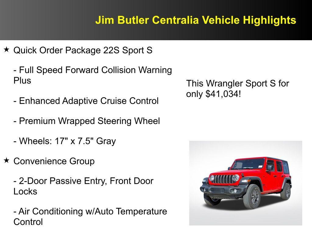 new 2025 Jeep Wrangler car, priced at $41,034