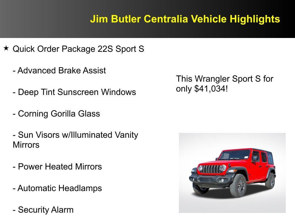 new 2025 Jeep Wrangler car, priced at $41,034