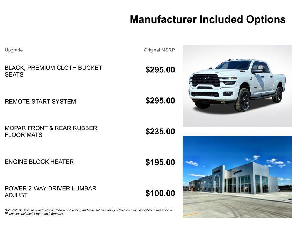 new 2026 Ram 2500 car, priced at $67,368