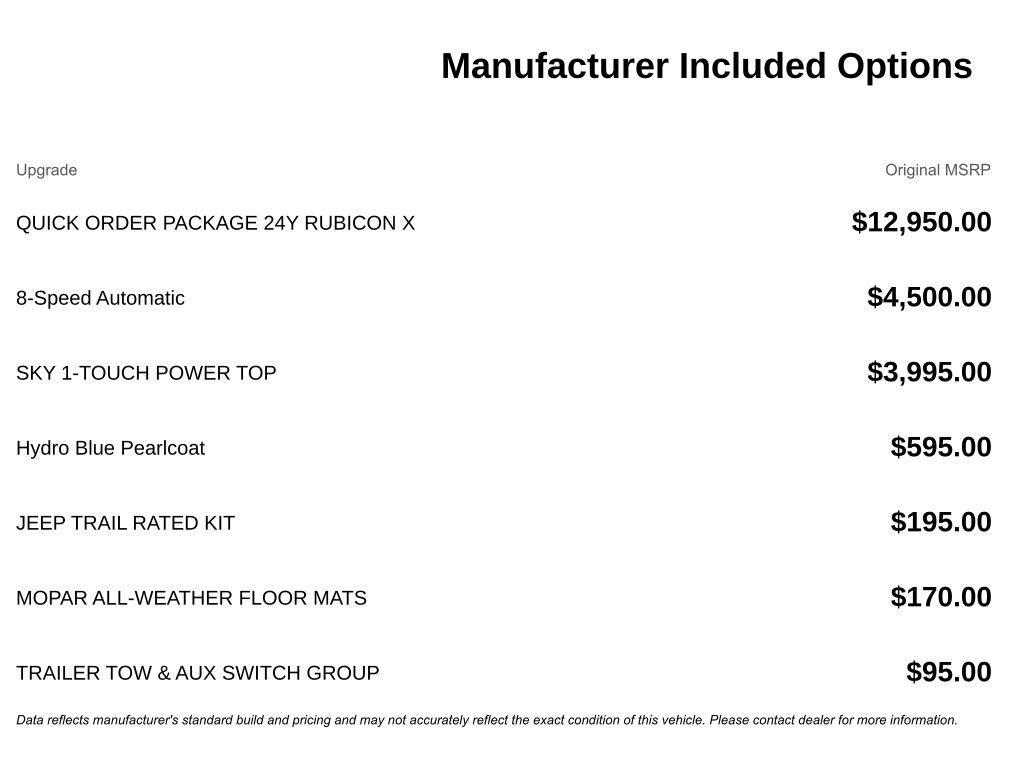 new 2025 Jeep Wrangler car, priced at $64,602
