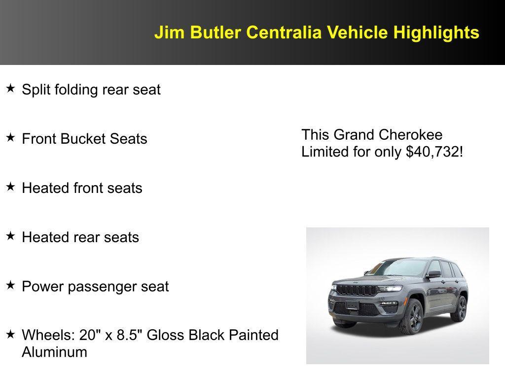 new 2025 Jeep Grand Cherokee car, priced at $40,732