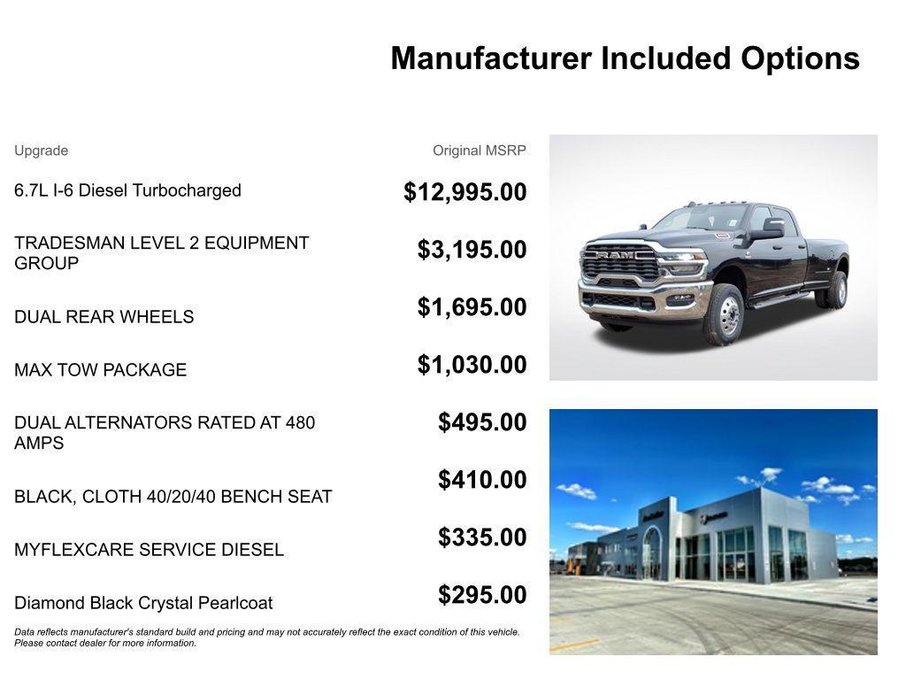 new 2026 Ram 3500 car, priced at $66,175