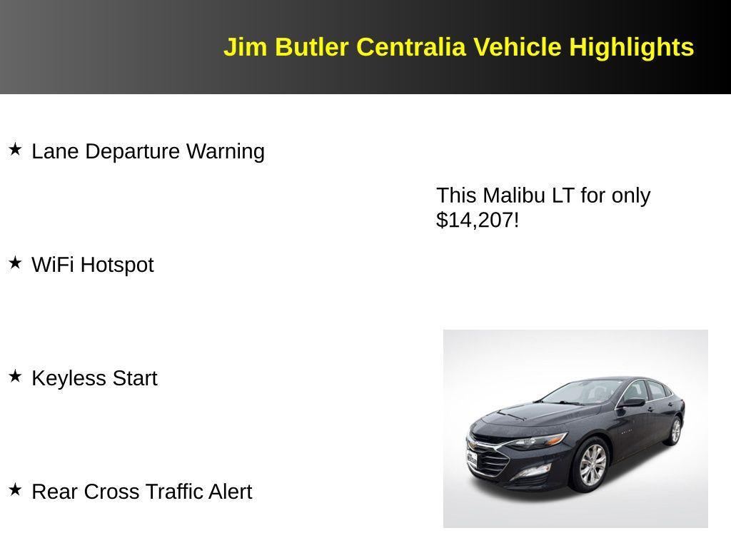 used 2023 Chevrolet Malibu car, priced at $14,207