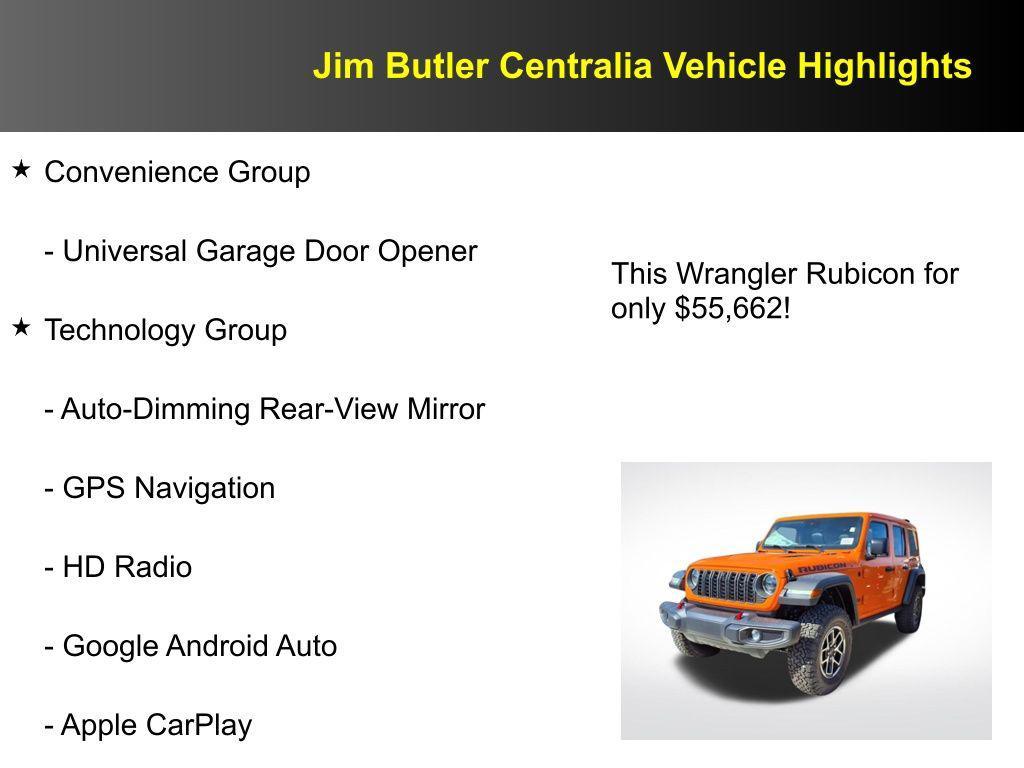 new 2025 Jeep Wrangler car, priced at $55,662