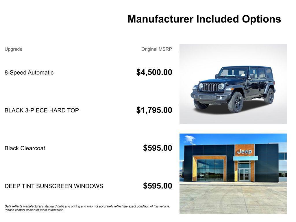 new 2025 Jeep Wrangler car, priced at $36,765