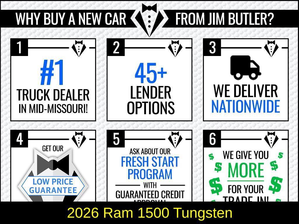 new 2026 Ram 1500 car, priced at $83,320