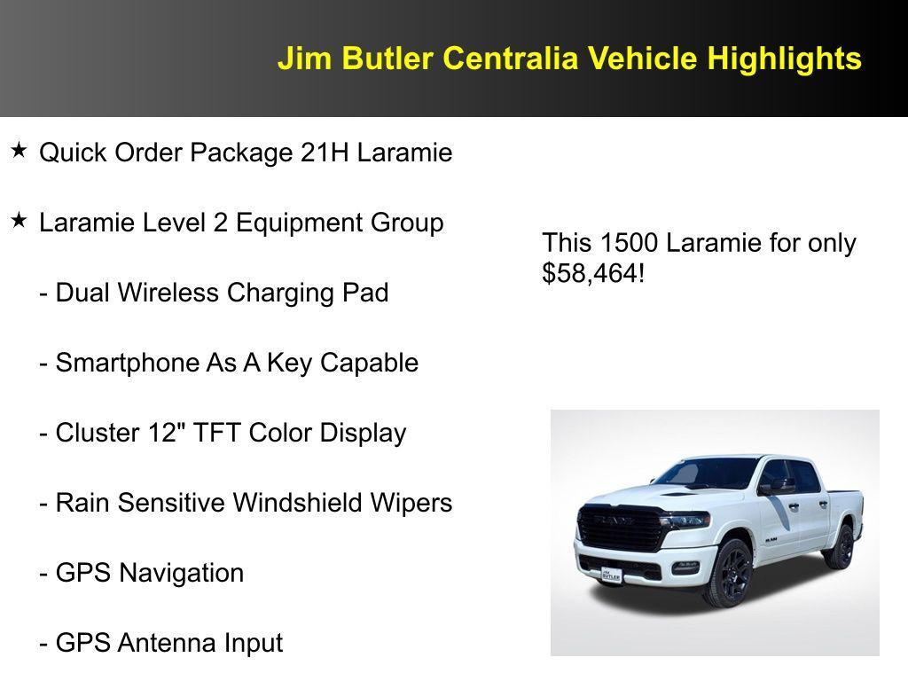 new 2026 Ram 1500 car, priced at $58,464