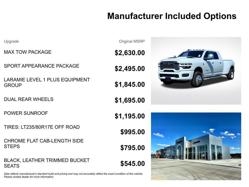new 2026 Ram 3500 car, priced at $80,714