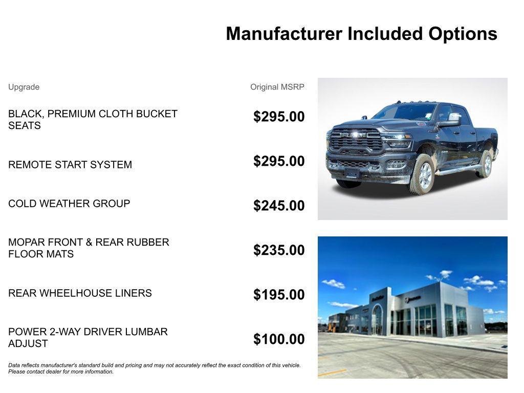 new 2026 Ram 2500 car, priced at $66,290
