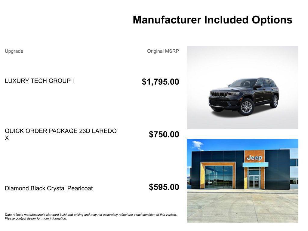 new 2025 Jeep Grand Cherokee car, priced at $37,985