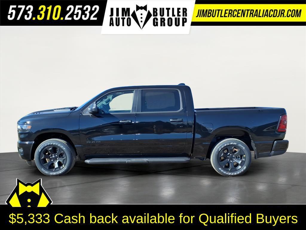 new 2025 Ram 1500 car, priced at $43,833