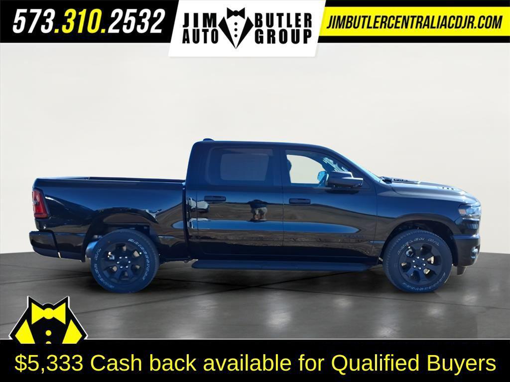 new 2025 Ram 1500 car, priced at $43,833