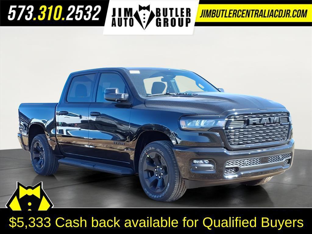 new 2025 Ram 1500 car, priced at $43,833