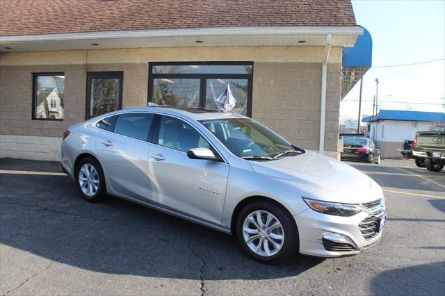 used 2022 Chevrolet Malibu car, priced at $18,697